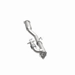 MagnaFlow 5592852 carb direct-fit catalytic converter, opposite side view of the turntable spin