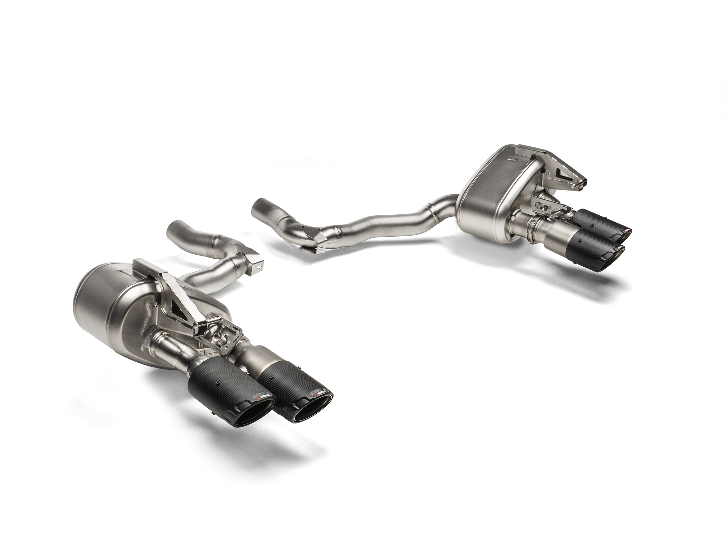 Akrapovic Slip-On Line (Titanium) S-PO/T/5H for Porsche Panamera (976) 2024-2026, side view