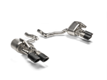 Akrapovic Slip-On Line (Titanium) S-PO/T/5H for Porsche Panamera (976) 2024-2026, side view
