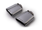 Remus 2014 Seat Leon Cupra 142x72mm Angled/Angled Chromed Tail Pipe Set