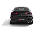 Akrapovic Mercedes-AMG GLE 63S Coupe Evolution Line w/ and w/o Hitch- Titanium S-ME/TI/14H/1 for Mercedes-Benz GLE63 AMG Coupe C167 2021-2025, side view