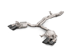 Akrapovic Evolution Line (Titanium) S-PO/TI/7H for Porsche Macan (95B) 2015-2018, angled view