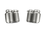 Akrapovic BMW M3 (F80) Tail Pipe Set (Titanium) TP-T/S/8 for BMW M3 F80 2015-2018, side view