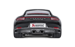 Akrapovic Porsche 911 Carrera S/4/4S/GTS (991.2) Rear Carbon Fiber Diffuser - Matte DI-PO/CA/3 for Porsche 911 Carrera/S/4/4S/GTS 991.2 2017-2019, side view