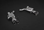Capristo valved exhaust for the BMW M6 F12/F13/F06 with carbon fiber quad tips