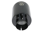 aFe Takeda Universal Exhaust Tip 2-1/2 IN Inlet x 4-1/2 IN Outlet x 7 IN L- Black