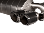Akrapovic Slip-On Line (Titanium) S-BM/T/39H for BMW M2 (G87) 2023-2026, rear view