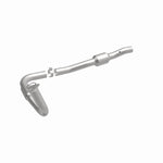 MagnaFlow 52492 oem grade direct-fit catalytic converter, front three-quarter view of the turntable spin