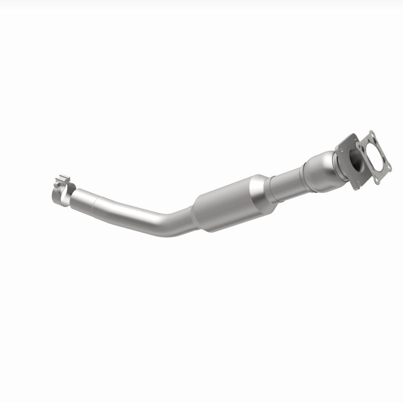 MagnaFlow 51484 oem grade direct-fit catalytic converter, opposite rear three-quarter view of the turntable spin