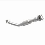 MagnaFlow 51484 oem grade direct-fit catalytic converter, opposite rear three-quarter view of the turntable spin