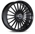 Vossen HF-8 24x10 - 5x130 - ET15 - Deep Face - 84.1 - Gloss Black Wheel