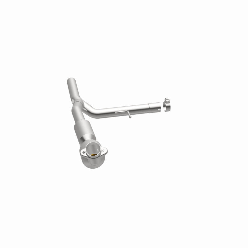 MagnaFlow 5481706 carb direct-fit catalytic converter, opposite side view of the turntable spin