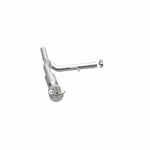 MagnaFlow 5481706 carb direct-fit catalytic converter, opposite side view of the turntable spin