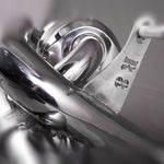 Laser-cut R8 bracket on the Capristo Audi R8 V10 X-pipe exhaust