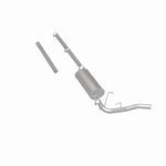 BRExhaust 106-0536 direct-fit exhaust kit, rear three-quarter view of the turntable spin
