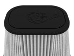 aFe Track Series Intake Pro DRY S Air Filter (6-1/8x4-1/8)IN F x(9-1/4x7-1/4)IN B x(6x4)IN Tx7-1/8IN