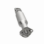 MagnaFlow 5571890 carb direct-fit catalytic converter, opposite side view of the turntable spin