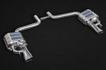 Capristo Mercedes-AMG E53 valved exhaust rear view with twin outlets