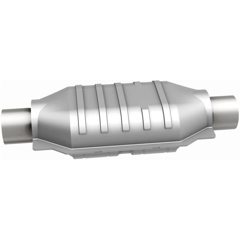 MagnaFlow Universal Converter 2001-2004 Toyota Tundra / Sequoia 4.7L 455004, unmounted angle 3