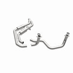 MagnaFlow 3322479 carb direct-fit catalytic converter, opposite side view of the turntable spin