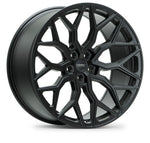 Vossen HF2 - 22x10.5 - ET32 - 5x114.3 - 70.3 - DEEP - SB - Satin Black Wheel