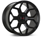 Vossen x Novitec NL5-5L 20x9in - 5x112 BP - ET36 - Satin Black Lamborghini Huracan Front Wheel
