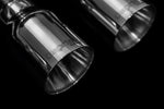 Capristo polished GT3 tips with Capristo lettering