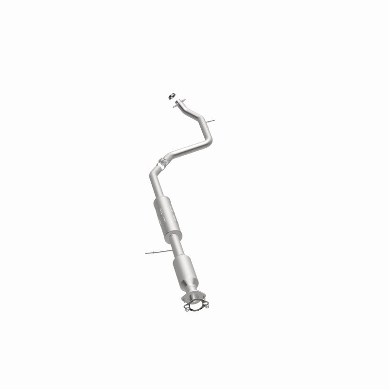 MagnaFlow 5571886 carb direct-fit catalytic converter, opposite side view of the turntable spin