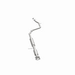 MagnaFlow 5571886 carb direct-fit catalytic converter, opposite side view of the turntable spin
