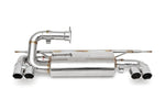 Fabspeed Ferrari 328 Maxflo exhaust with polished quad tips