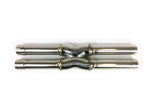 Fabspeed Ferrari 456 X-pipe from above, showing the crossover