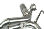 Valve and Fabspeed-stamped housing on the 488 GTB/Spider exhaust