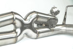 X-crossover and valve on the Fabspeed 488 GTB/Spider valved exhaust