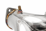 Inlet flange and sensor bung on the F355 Supersport X-pipe exhaust