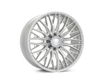 Vossen HFX-6 24X10 / 8X180 / ET15 / DEEP / 124.3 - Silver Polished