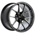 BBS RI-A 18x9 5x114.3 ET50 82mm PFS Required Diamond Black Wheel