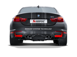 Akrapovic Slip-On Line Titanium Exhaust BMW M3 F80 / M4 F82 M-BM/T/8H for BMW M3 F80 2015-2018, alternate view