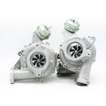 A front view of Pure Turbos Turbo Upgrade PURE900 for Ferrari with white background
