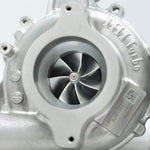A close up view of Pure Turbos Turbo Upgrade PURE900 for Ferrari with white background