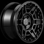 A side view of HRE FlowForm FT1 Wheels in Tarmac with no background