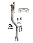 Active Autowerke Single Mid Pipe With Exhaust Dump for BMW G87 M2 2023+