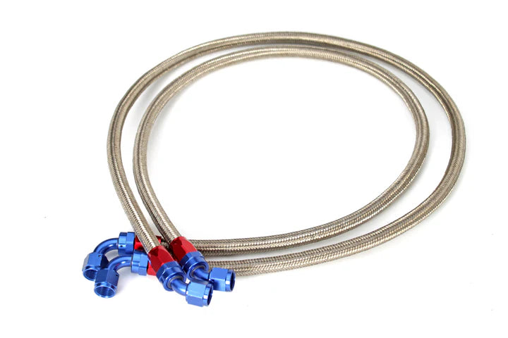 wide view of Stillen SETRAB Oil Cooler Kit [Street] for Nissan 370Z [Z34] / Nissan 370Z Touring 2012-2018 with white background