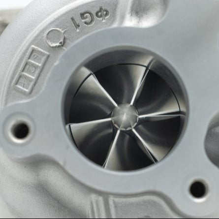 A close up view of Pure Turbos Turbo Upgrade Pure450 for Honda Civic Si 2017-2025 with white background