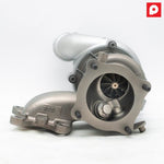 A back view of Pure Turbos Turbo Upgrade Pure500 for Hyundai Elantra / Kona N-Line (1.6T) 2021-2024 with white background