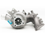 A front view of Pure Turbos Turbo Upgrade Pure500 for Hyundai Veloster and Kia Forte 1.6T with white background