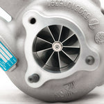 A close up view of Pure Turbos Turbo Upgrade Pure500 for Hyundai Veloster and Kia Forte 1.6T with white background