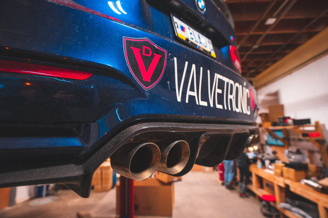 Valvetronic Designs BMW M3 / M4 Equal Length Grade 5 Titanium Valved S ...