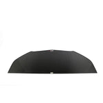 A front view of APR Performance Stock Bumper Front Wind Splitter Audi S5 2009-2012 with white background