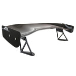 A front view of APR Performance GTC-300 Adjustable Wing Mitsubishi Evolution X 2008-2016 with white background