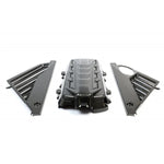 A top view of APR Performance Engine Cover Package Chevrolet Corvette C8 2020-2023 with white background